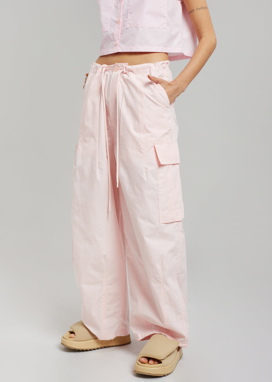 Jenna Cargo Joggers - Pink - 3