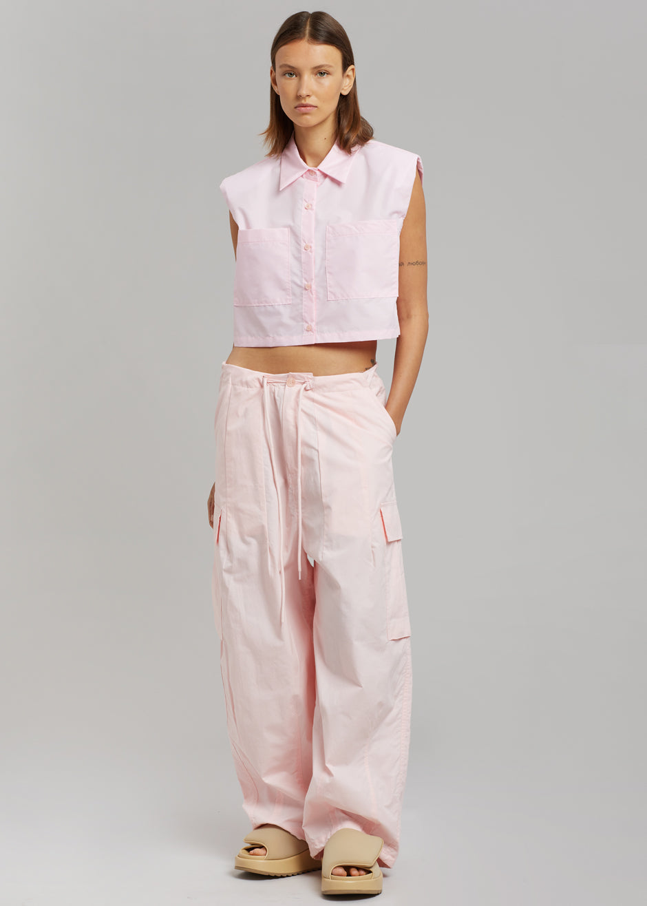 Jenna Cargo Joggers - Pink - 5
