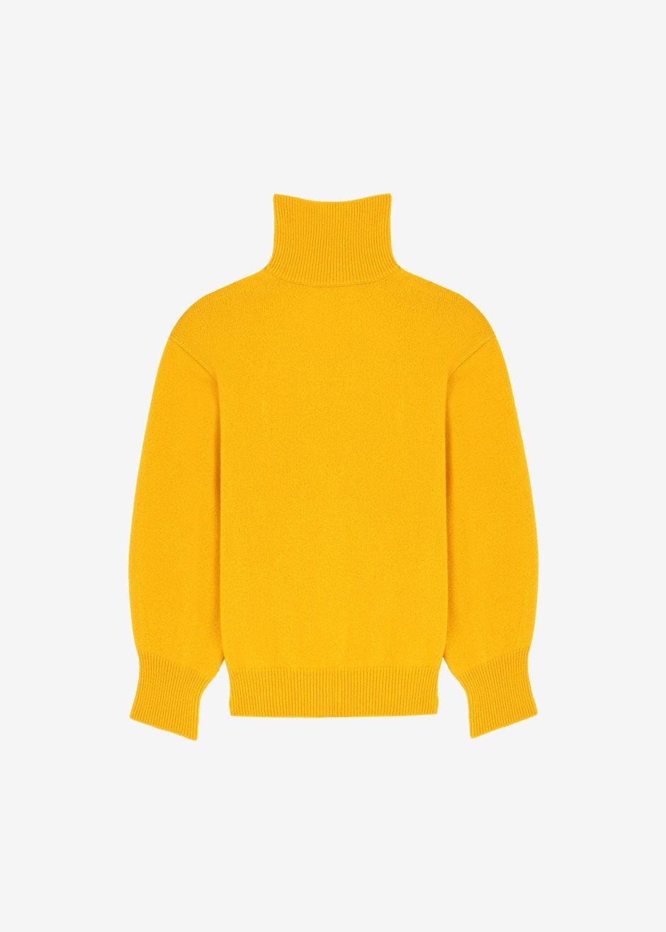 Joya Roll Neck Sweater - Marigold - 12