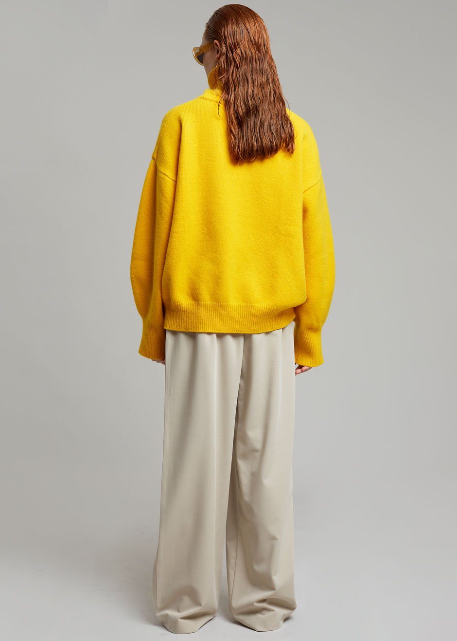 Joya Roll Neck Sweater - Marigold - 11