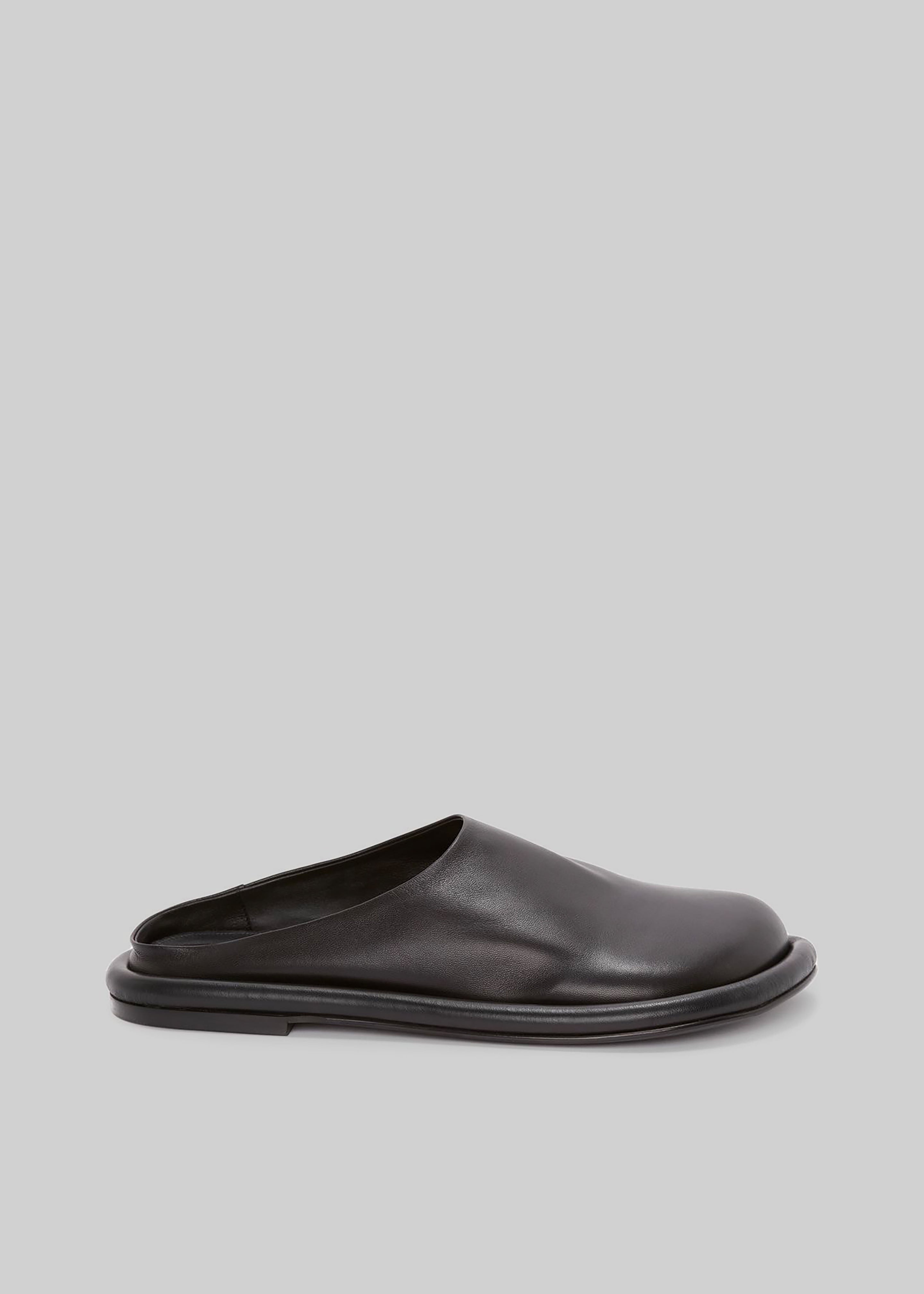 JW Anderson Bumper-Tube Leather Slipper - Black - 1