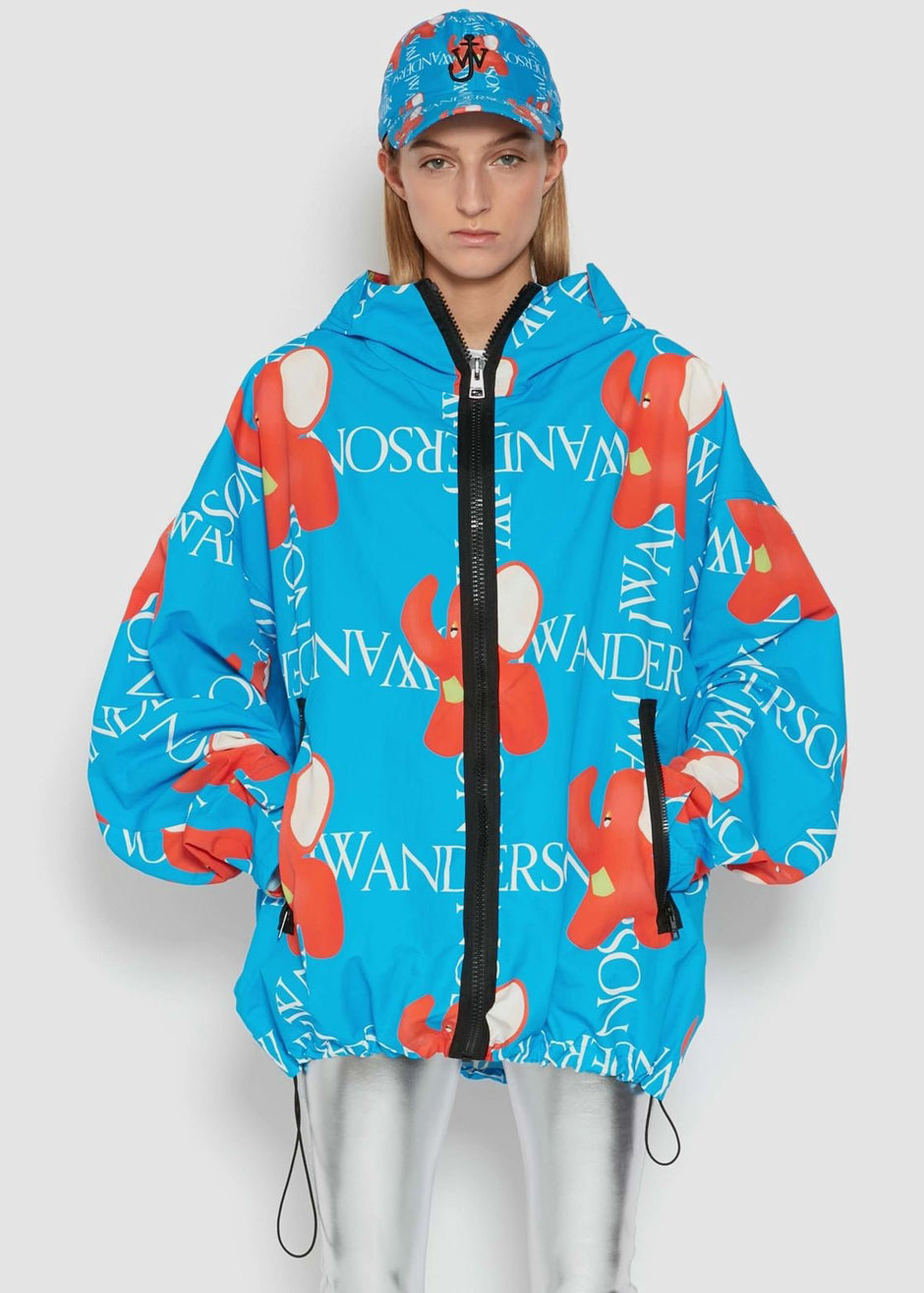 JW Anderson Elephant Shell Jacket - Blue - 1