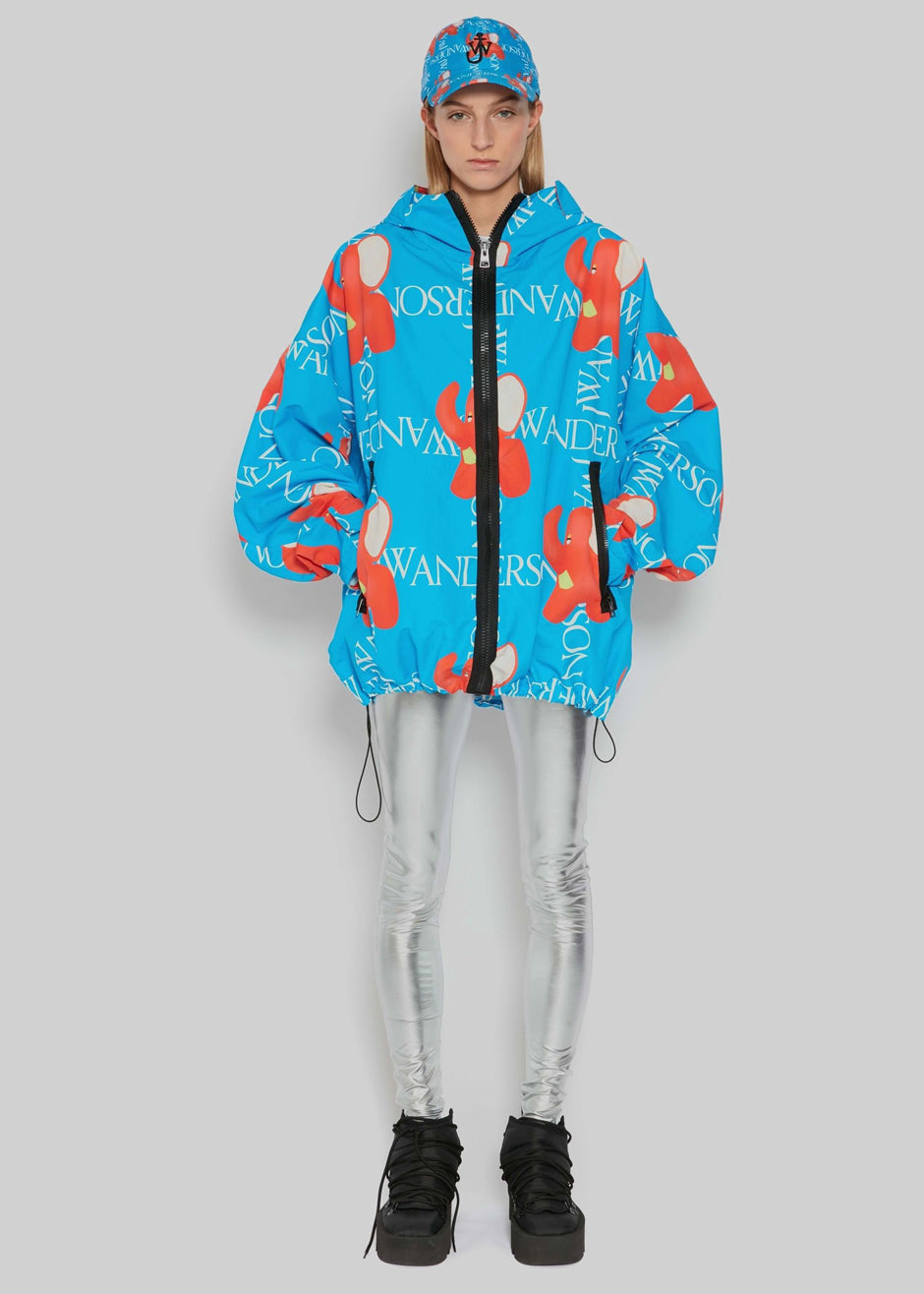 JW Anderson Elephant Shell Jacket - Blue - 6