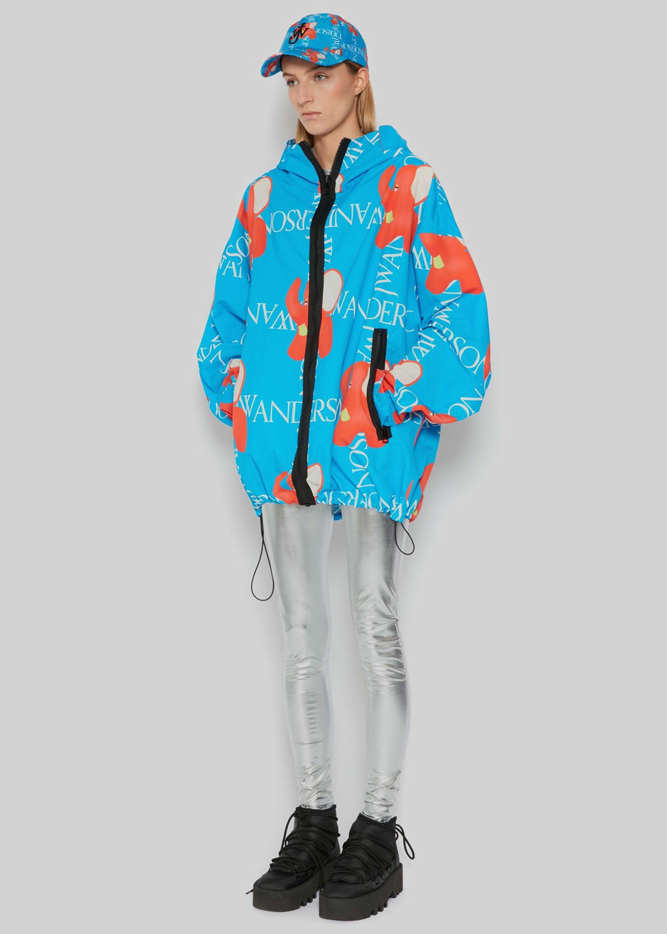 JW Anderson Elephant Shell Jacket - Blue - 2