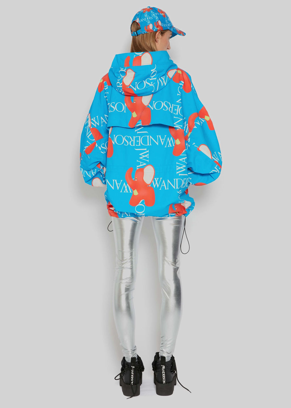 JW Anderson Elephant Shell Jacket - Blue - 7