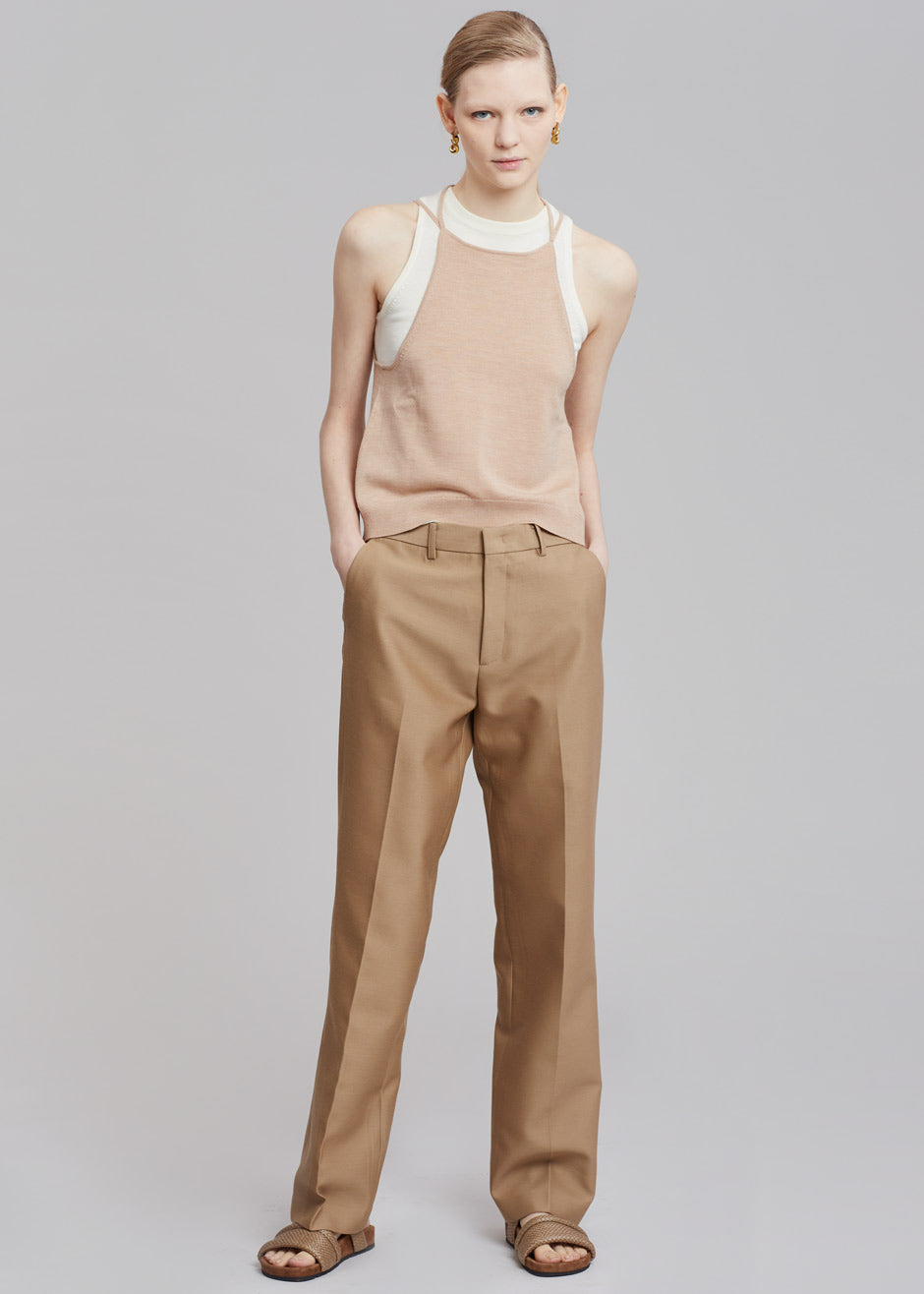 JW Anderson Layered Tank Top - White/Beige - 5