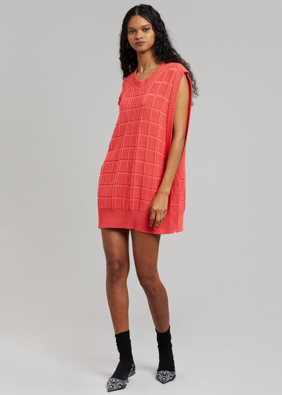 Kami Knit Dress - Red - 6