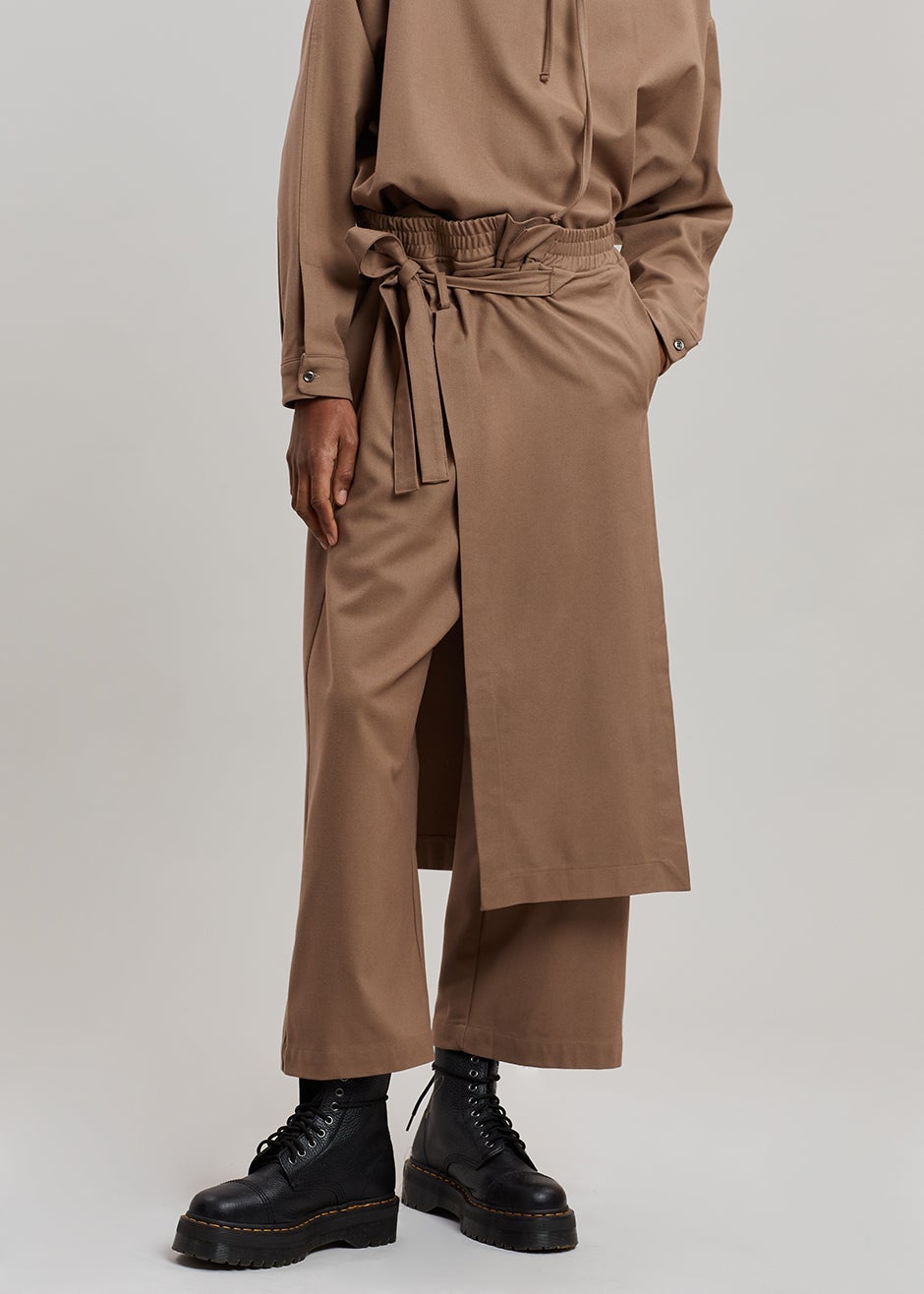 Keanu Wrap Pants - Hazelnut - 2