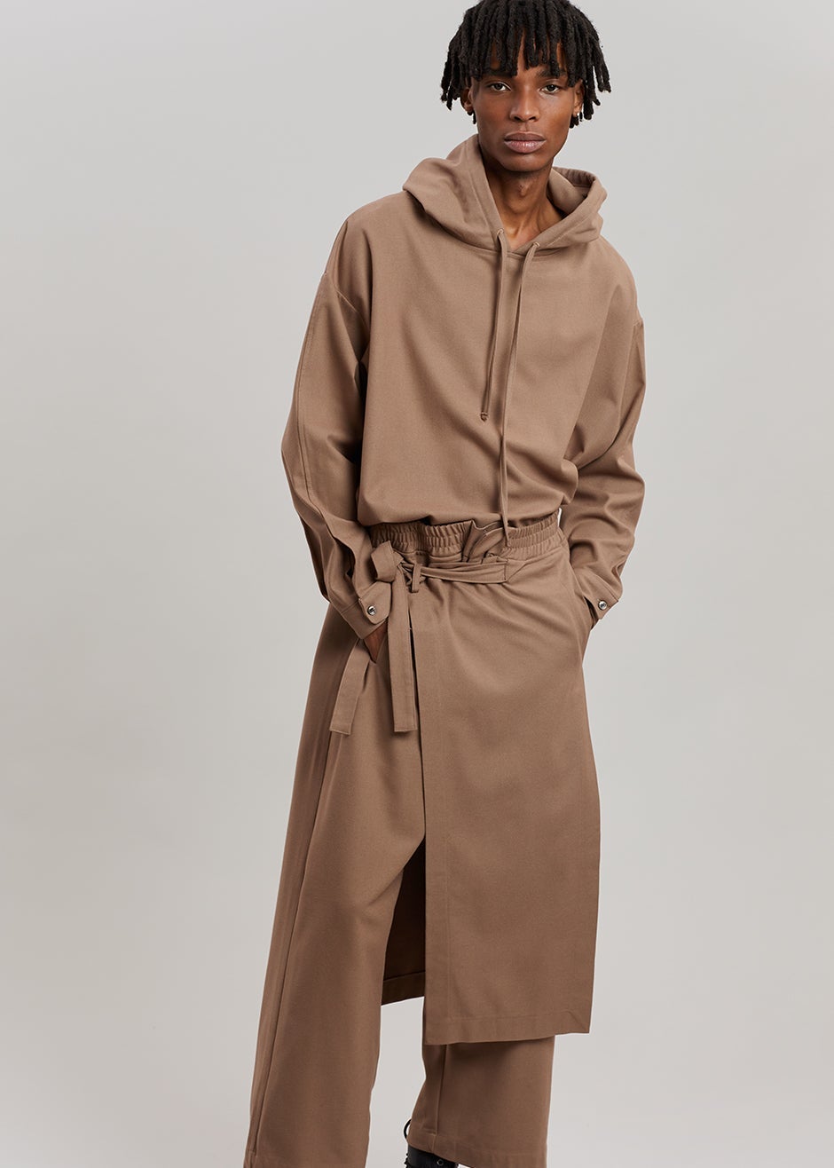 Keanu Wrap Pants - Hazelnut - 3
