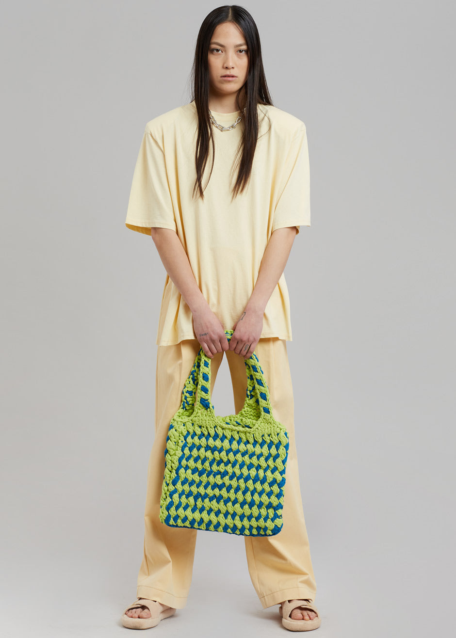 Kusa Slit Tee - Pale Yellow - 8