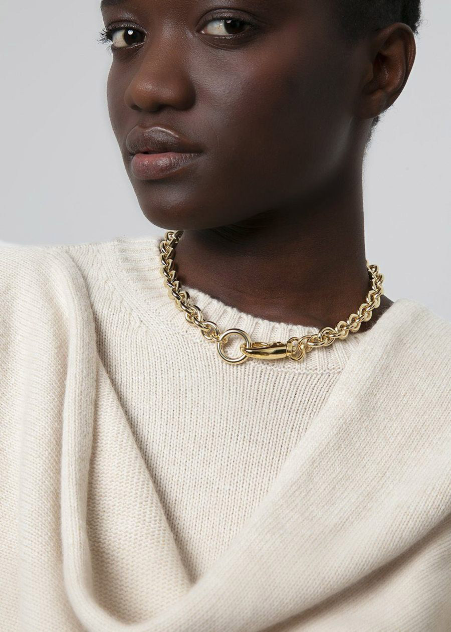 Laura Lombardi Cable Chain Necklace - Gold – Frankie Shop Europe