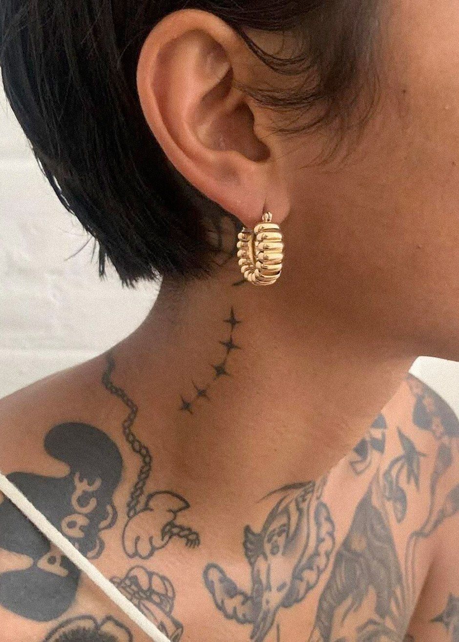 Laura Lombardi Mini Camilla Earrings - Gold - 2