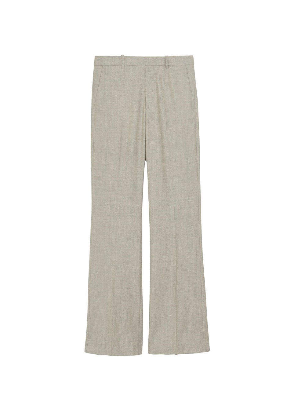 Lennon Wool Pants - Slate Green - 7