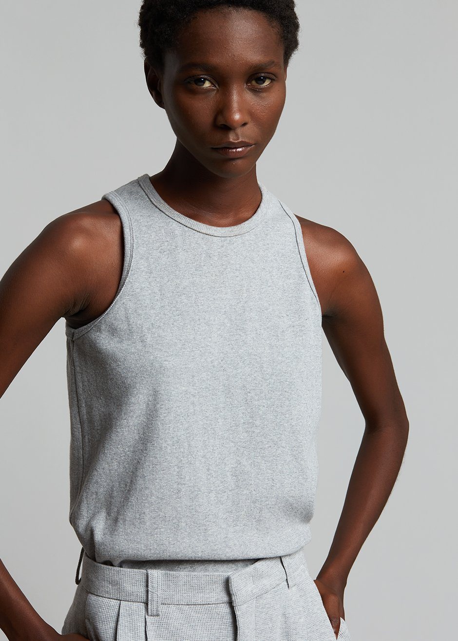Liko Tank - Heather Grey - 3