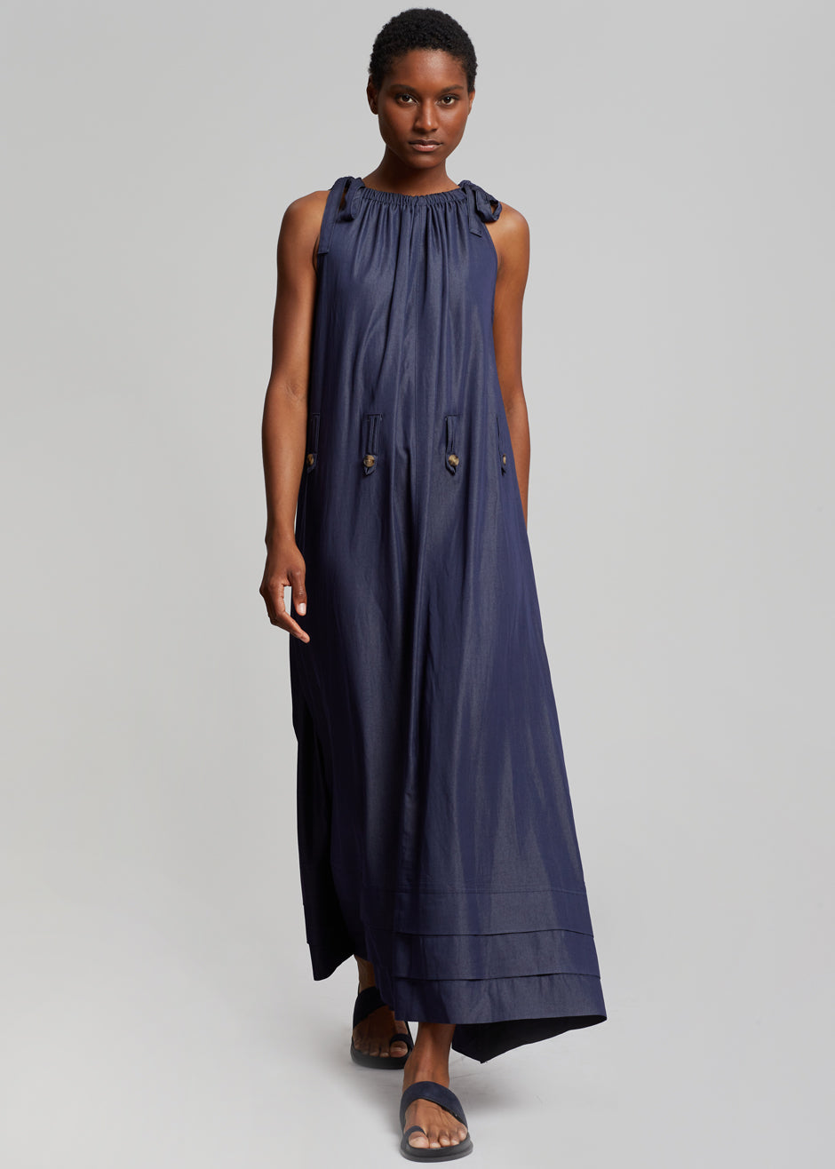 Liv Maxi Dress - Dark Indigo - 2