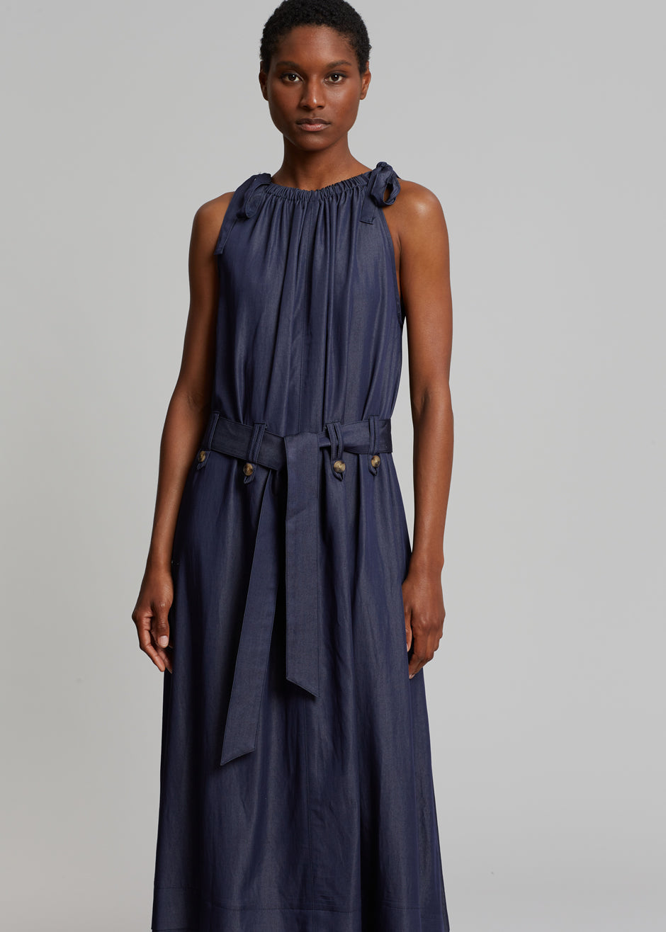 Liv Maxi Dress - Dark Indigo - 6
