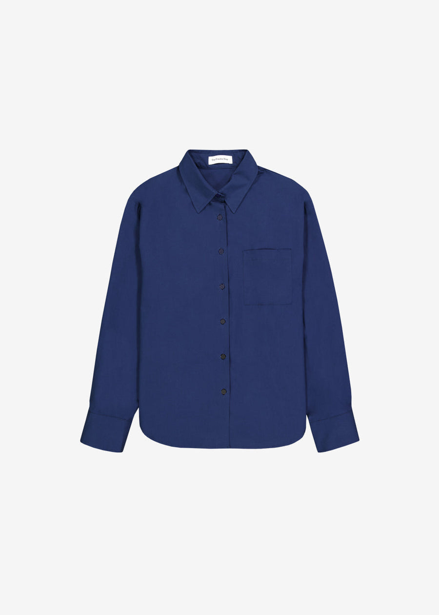 Lui Organic Cotton Shirt - Navy - 11