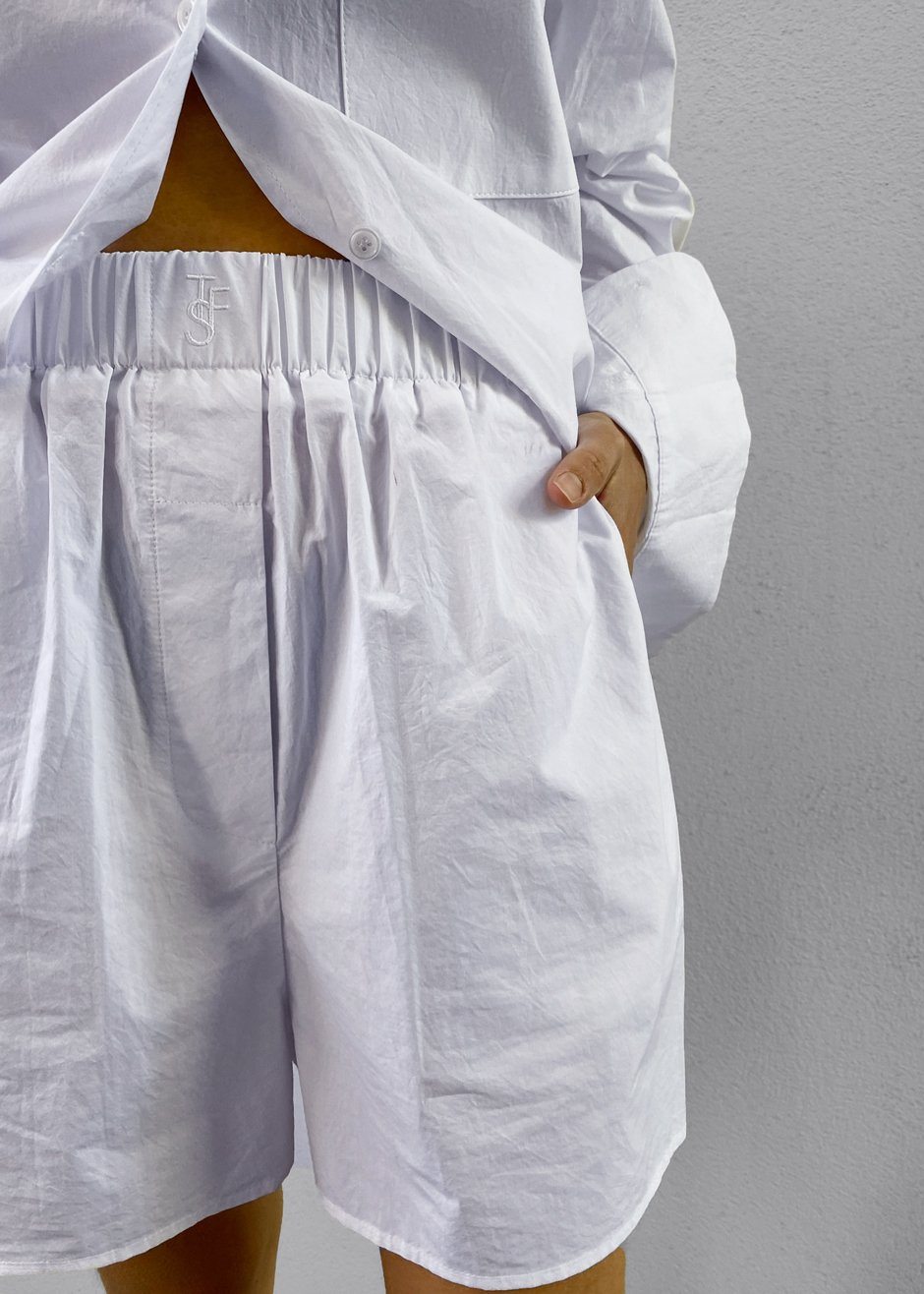 Lui Organic Cotton Boxer Short - White - 5