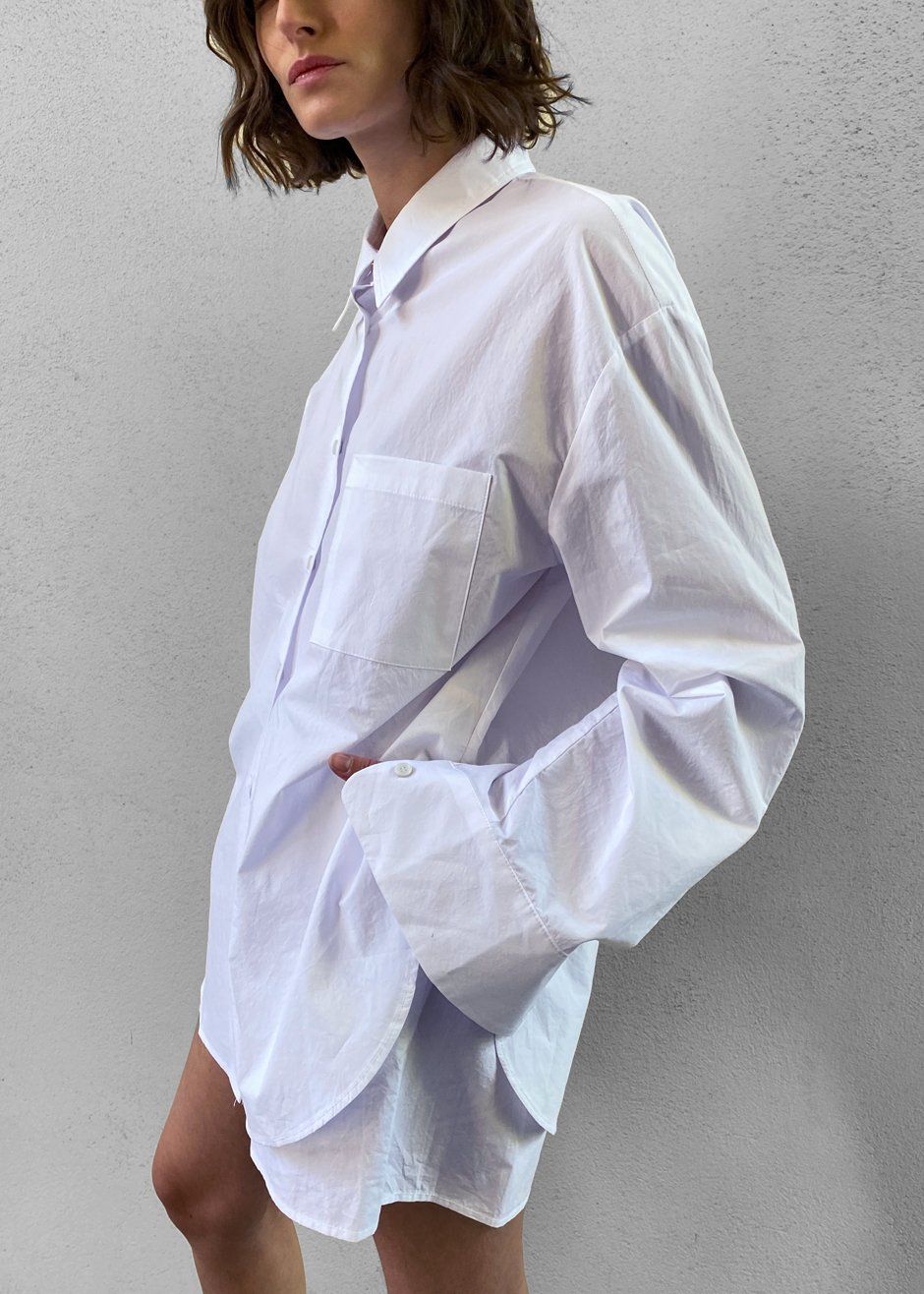 Lui Organic Cotton Shirt - White - 8