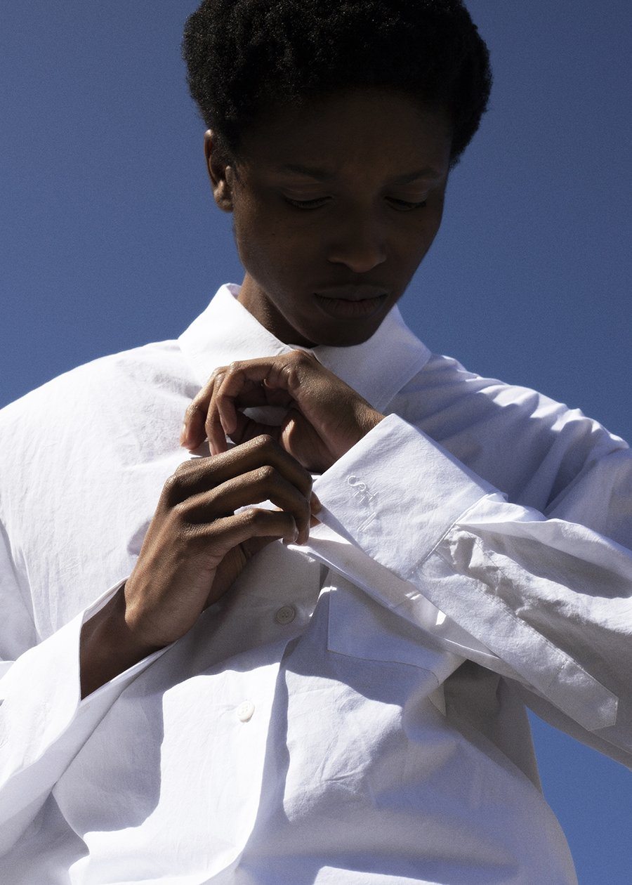 Lui Organic Cotton Shirt - White - 5