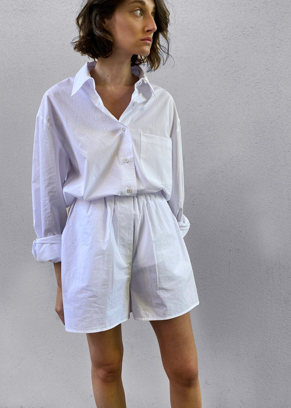 Lui Organic Cotton Shirt - White - 10