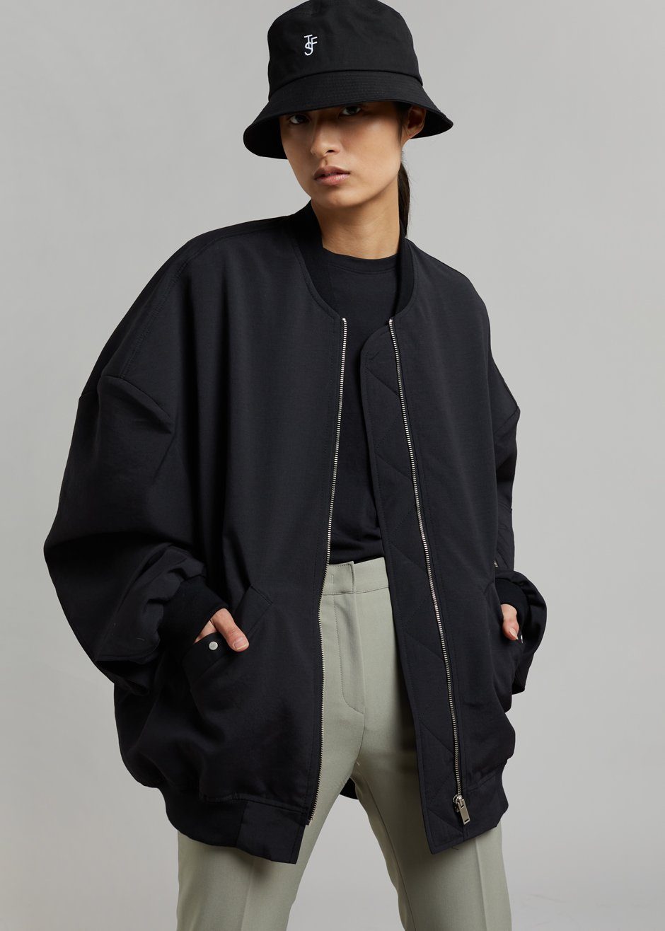 Lumi Bomber Jacket - Black - 6