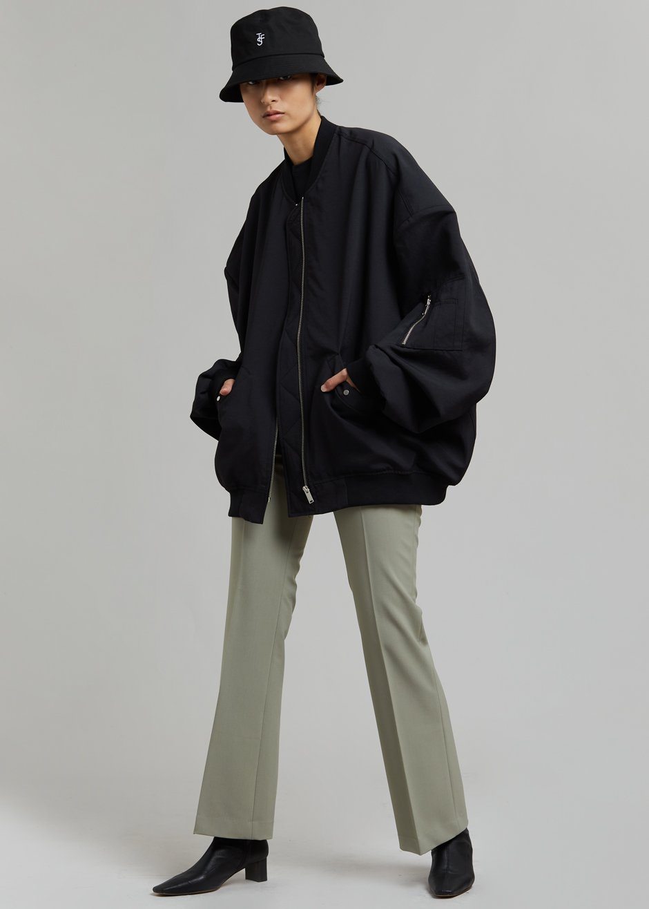 Lumi Bomber Jacket - Black - 3