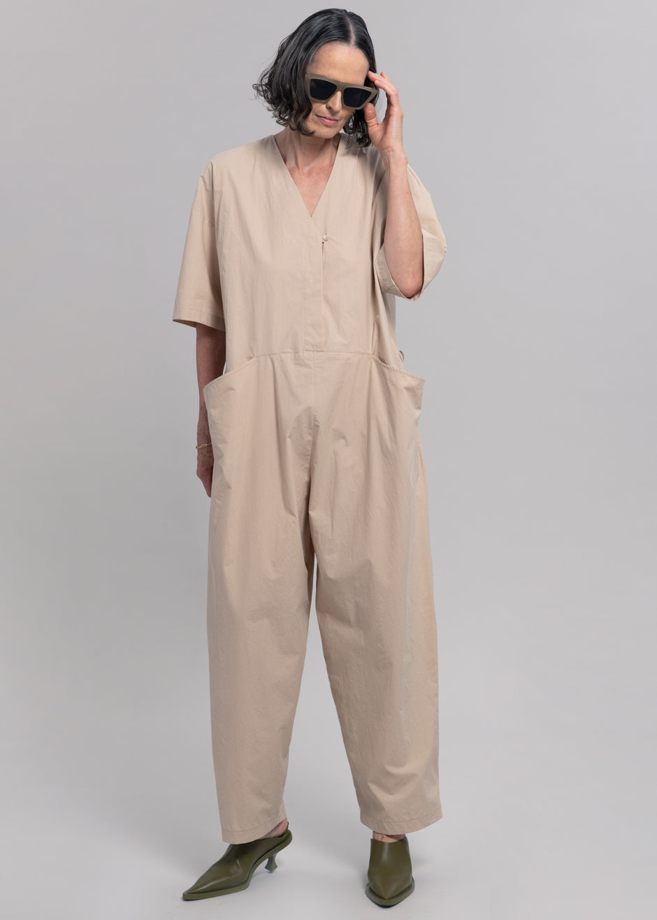 Maxim Jumpsuit - Beige - 6