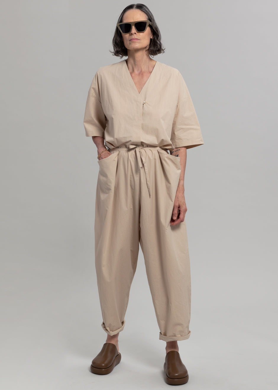 Maxim Jumpsuit - Beige - 4