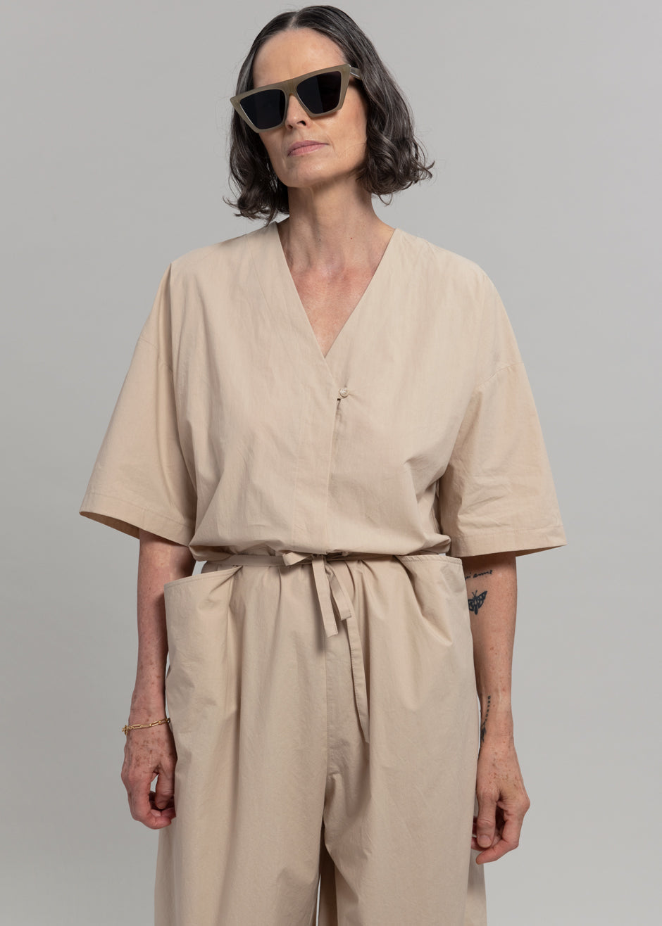 Maxim Jumpsuit - Beige - 3