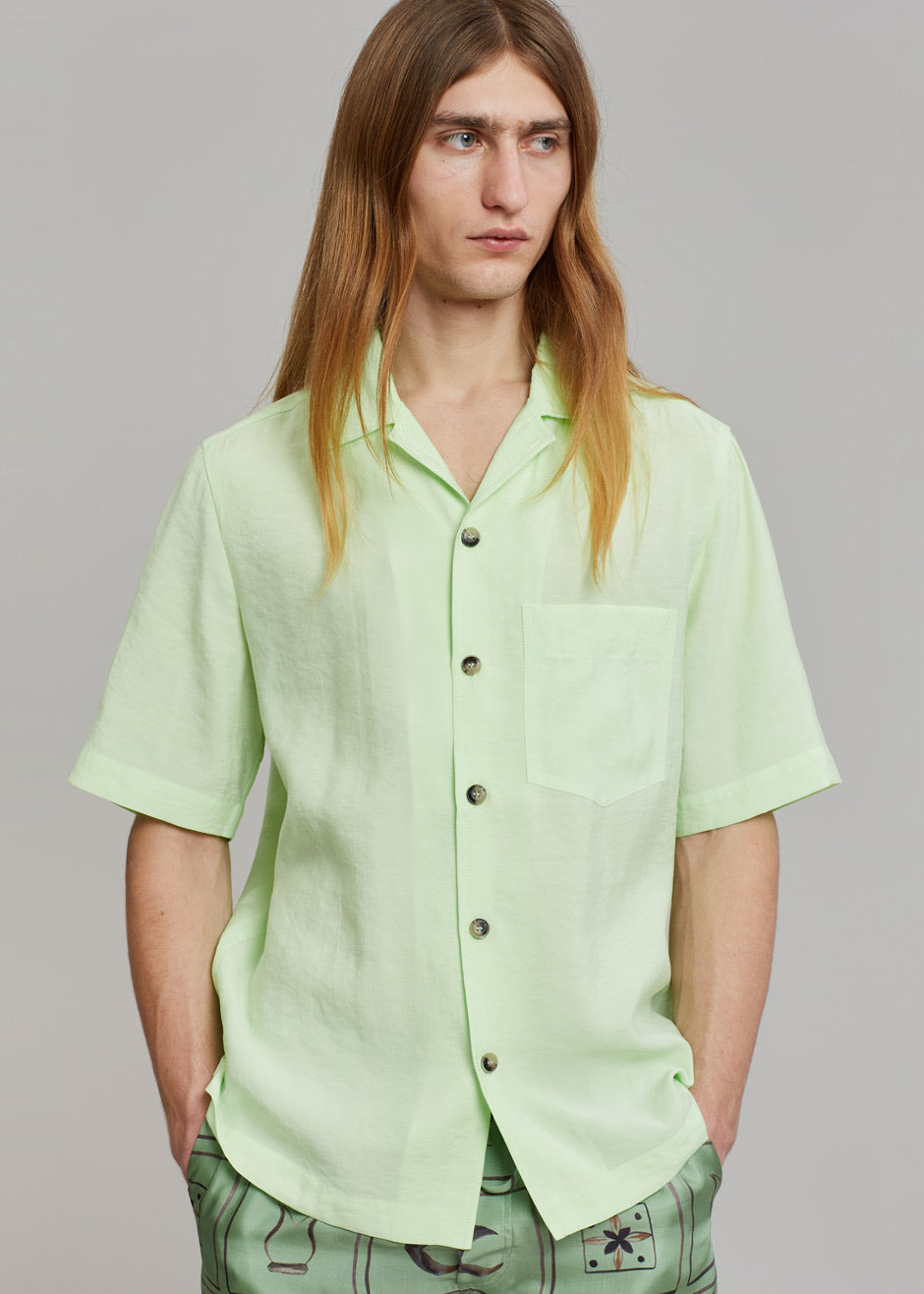 Nanushka Bodil Shirt - Jade - 3