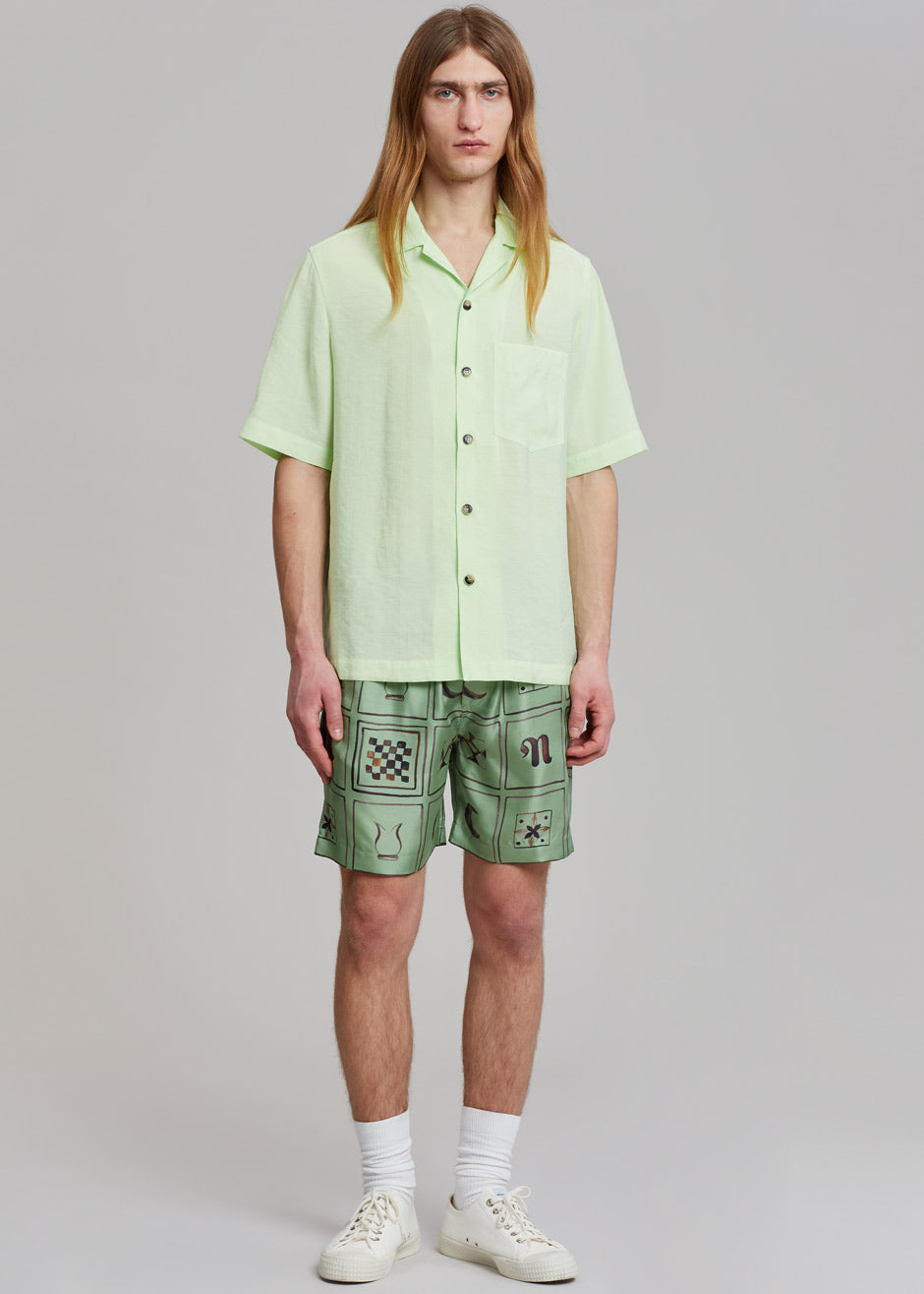 Nanushka Bodil Shirt - Jade - 6