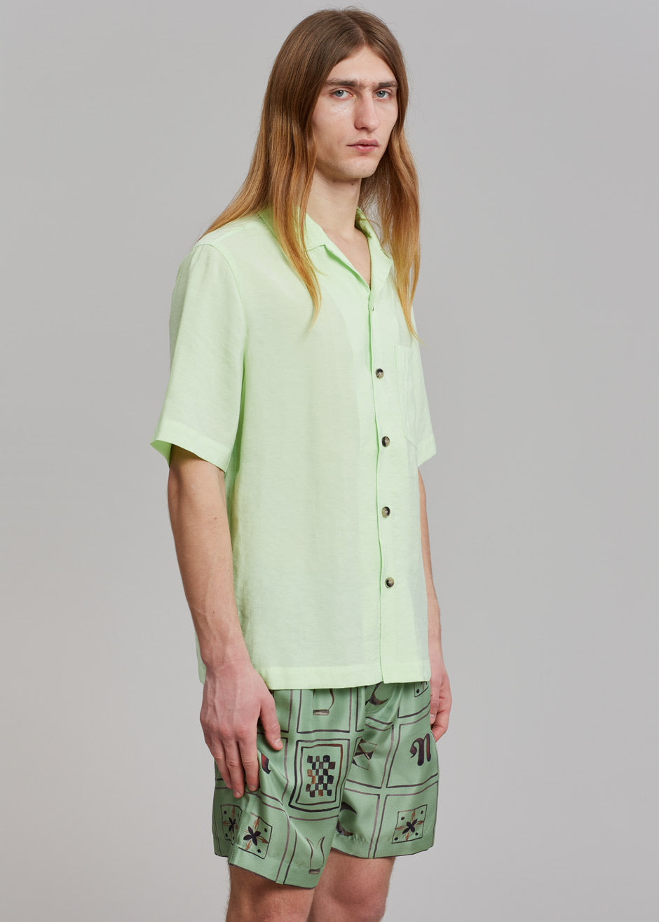 Nanushka Bodil Shirt - Jade - 7
