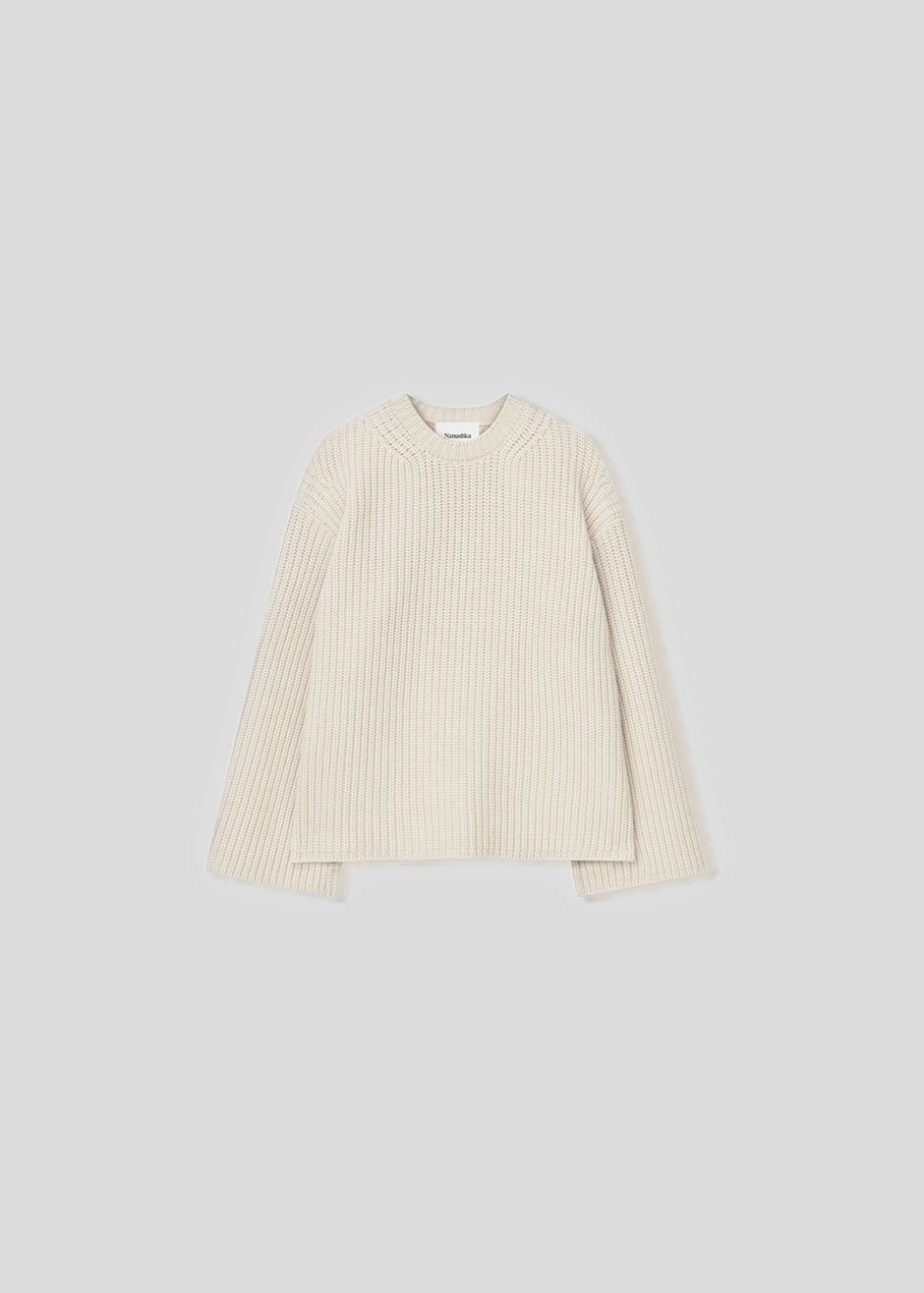 Nanushka Maura Sweater - Beige - 8