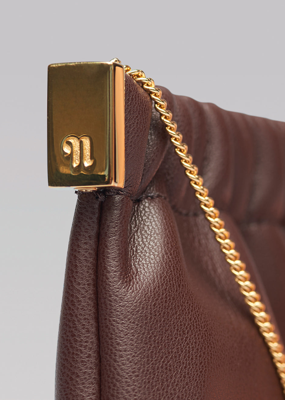 Nanushka The Bar Purse - Dark Brown - 4