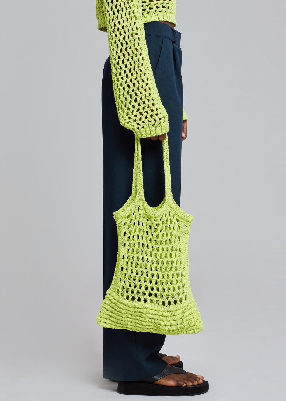 Niroka Net Tote - Lime - 2