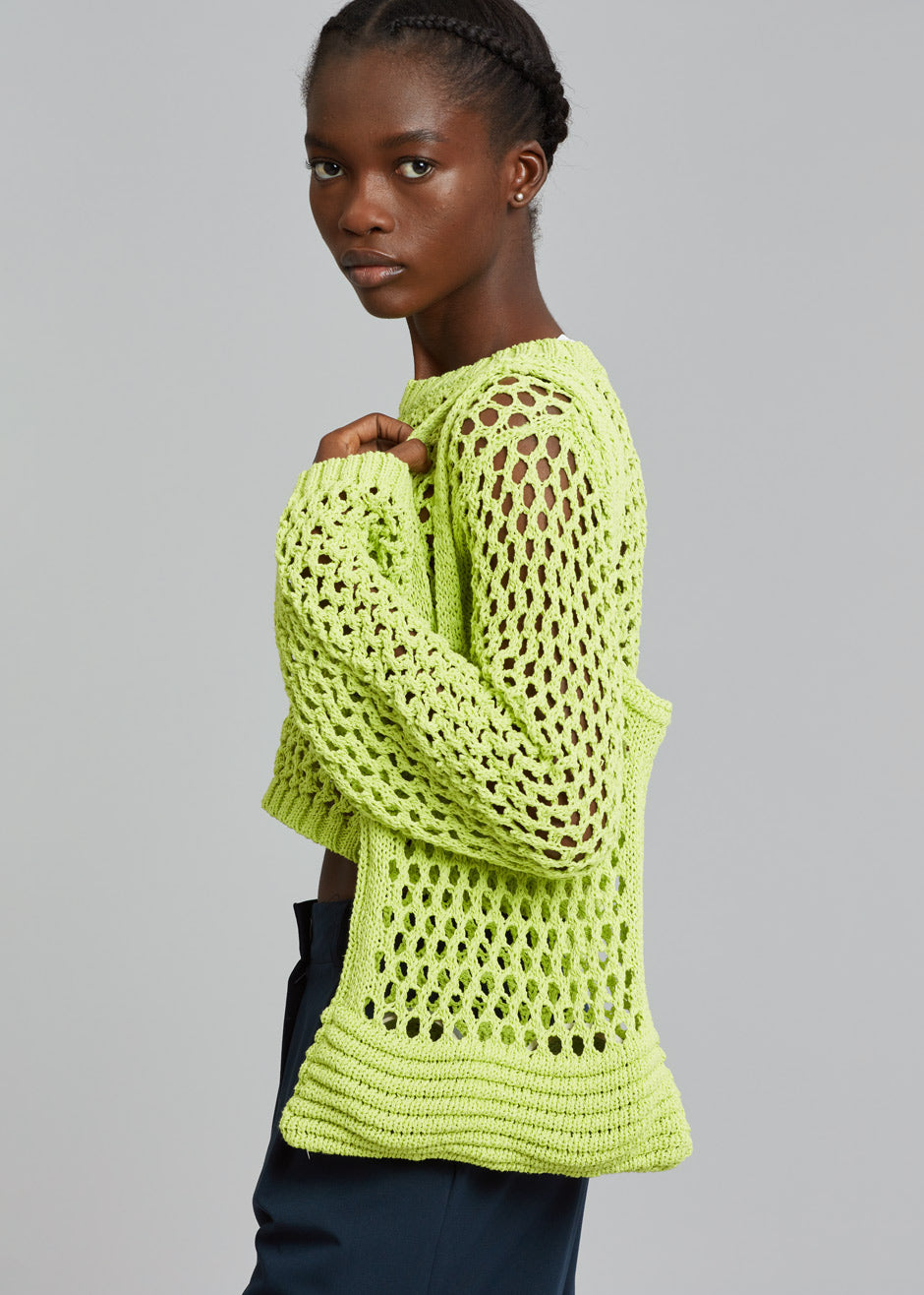 Niroka Net Tote - Lime - 8