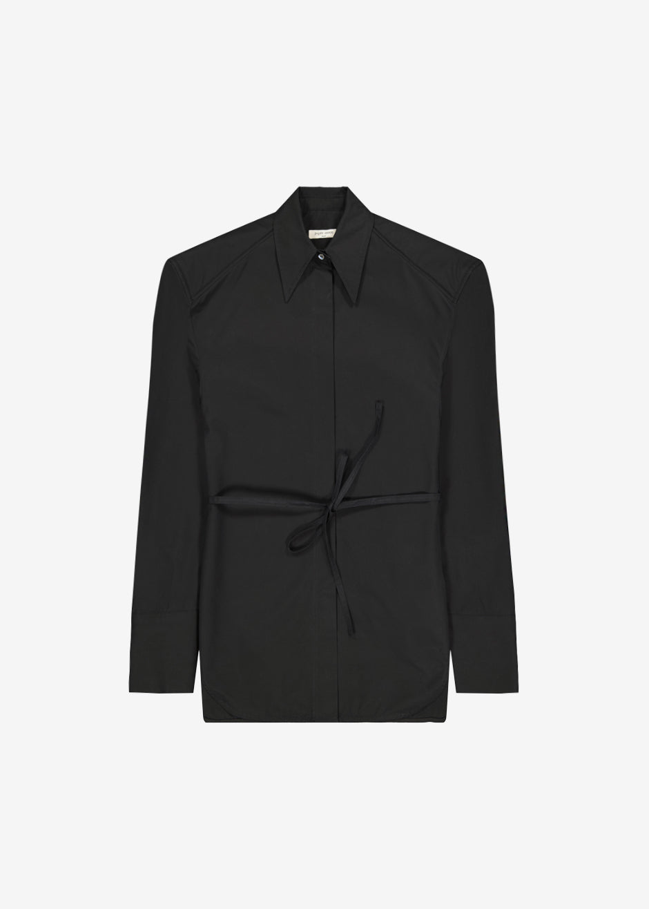 Bec Padded Shirt - Black - 8