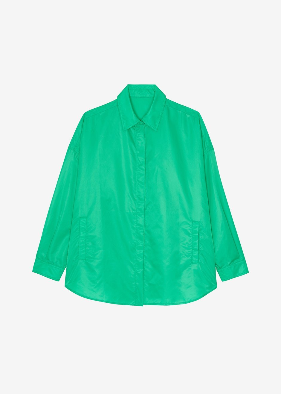 Perla Shirt Jacket - Kelly Green - 16