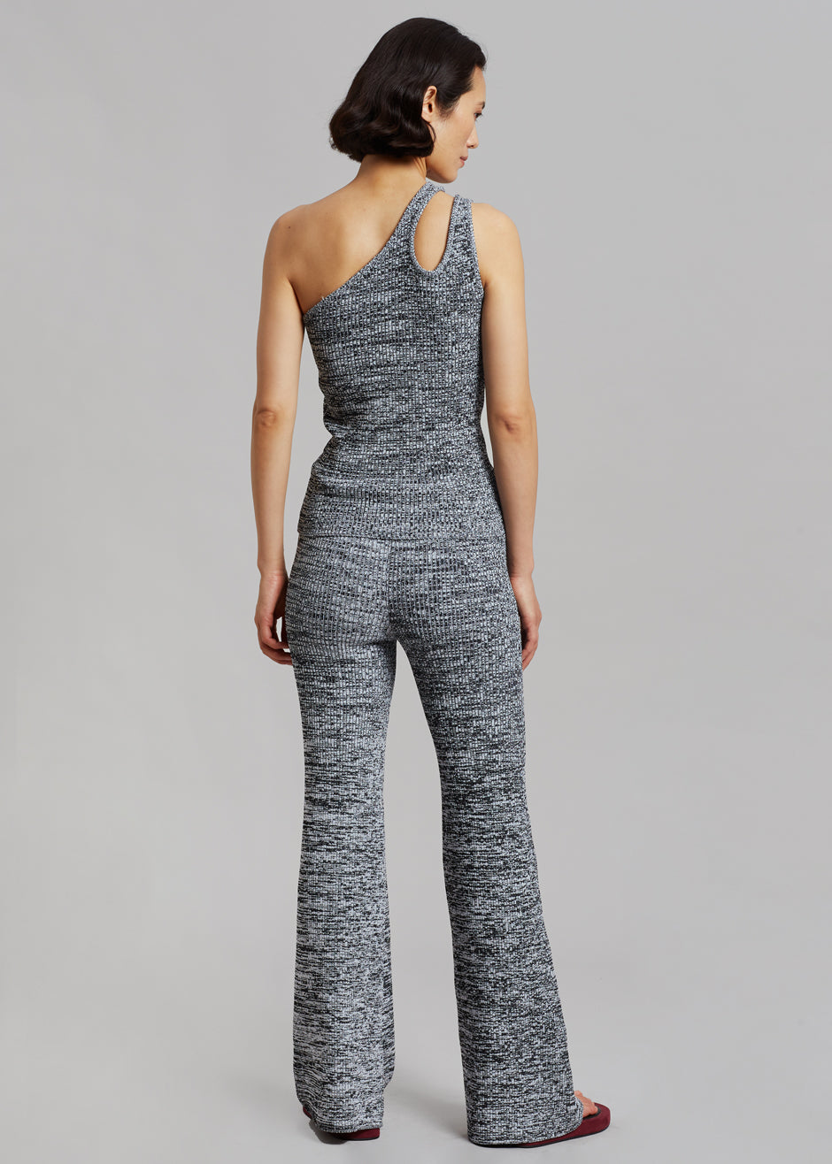 REMAIN Solaima Knit Pants - Black Comb - 5