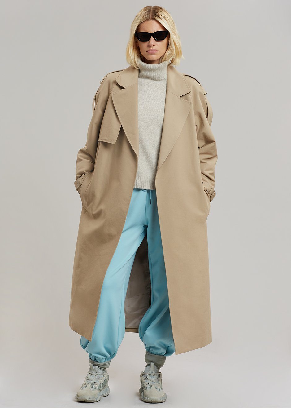 Rhodes Trench Coat - Natural - 4