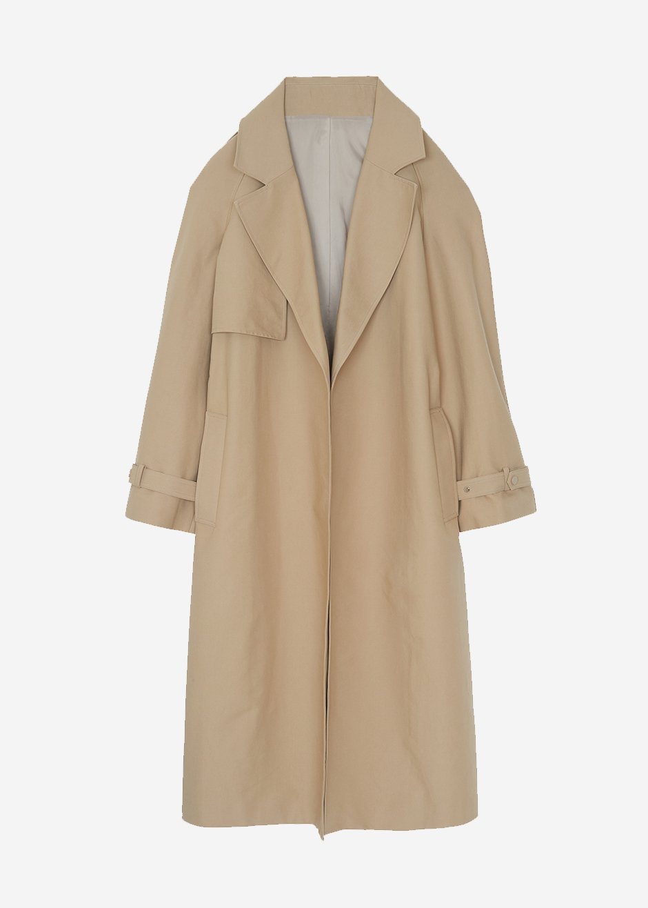 Rhodes Trench Coat - Natural - 7