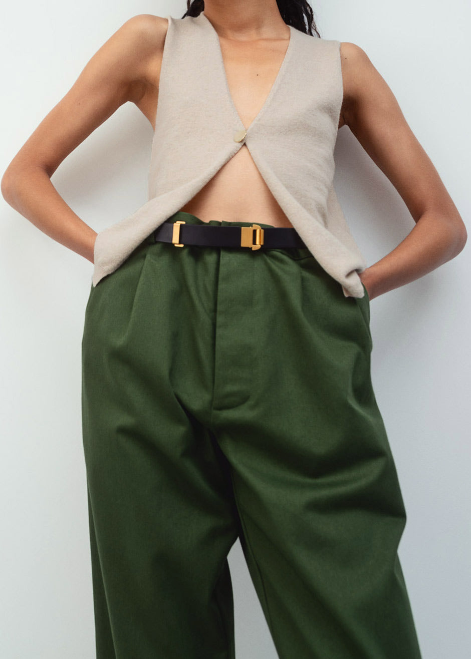 Rika Studios Antonia Gilet Shirt - Naturale - 3
