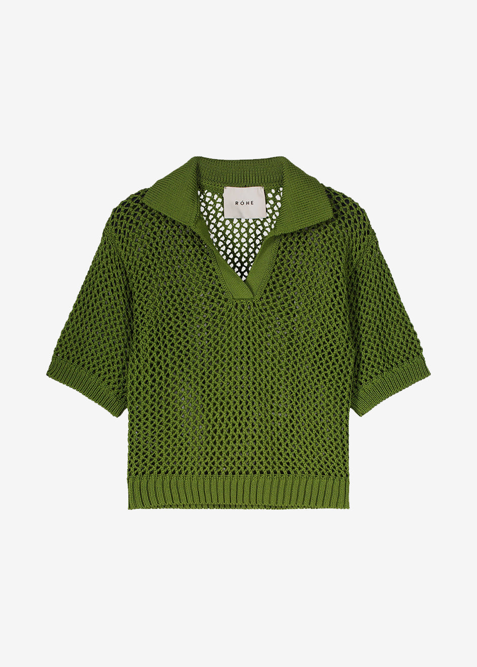 Róhe Annie Pullover - Fern Green - 7