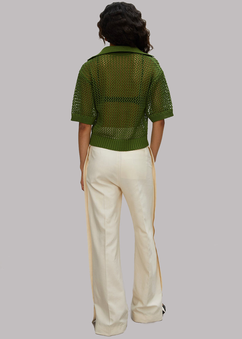 Róhe Annie Pullover - Fern Green - 6
