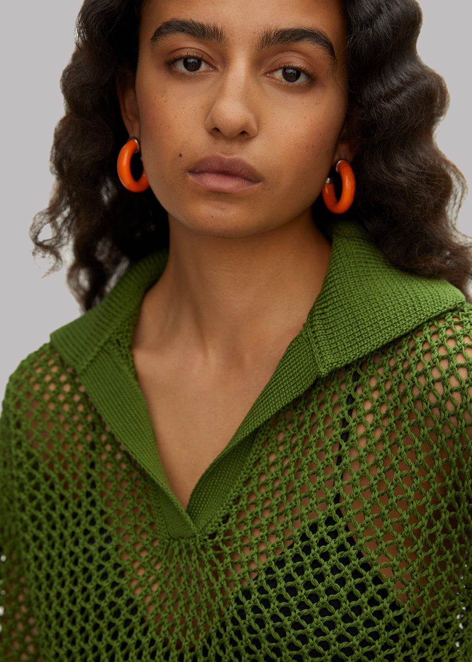 Róhe Annie Pullover - Fern Green - 1