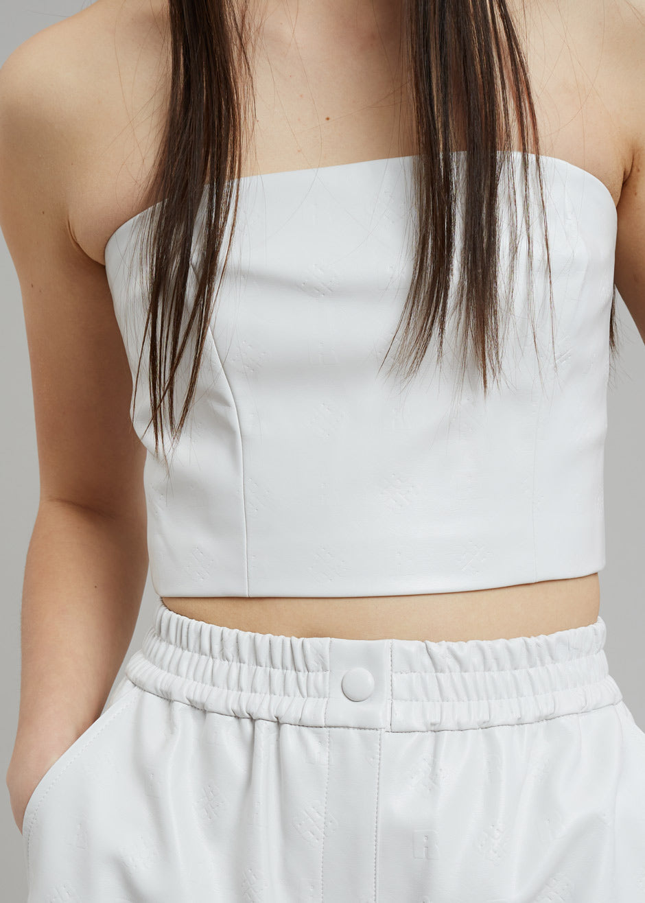 ROTATE Emili Top - Bright White - 2