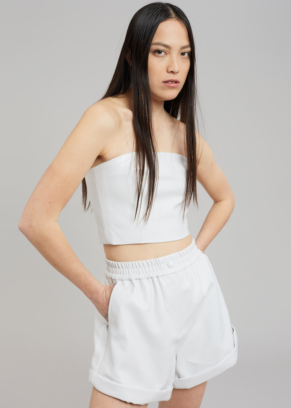 ROTATE Emili Top - Bright White - 4