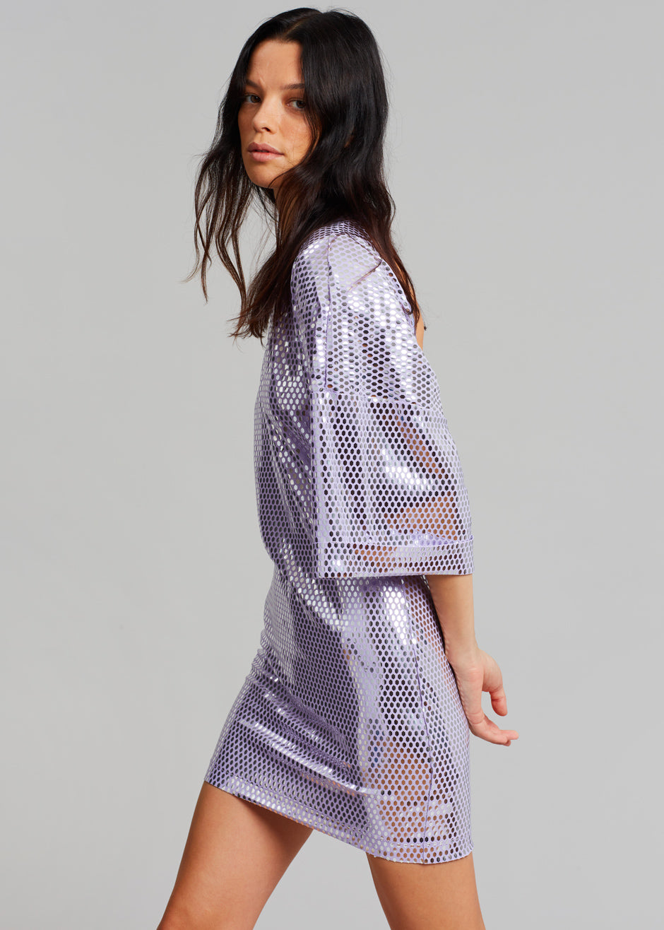 ROTATE Masine Dress - Lavender - 2