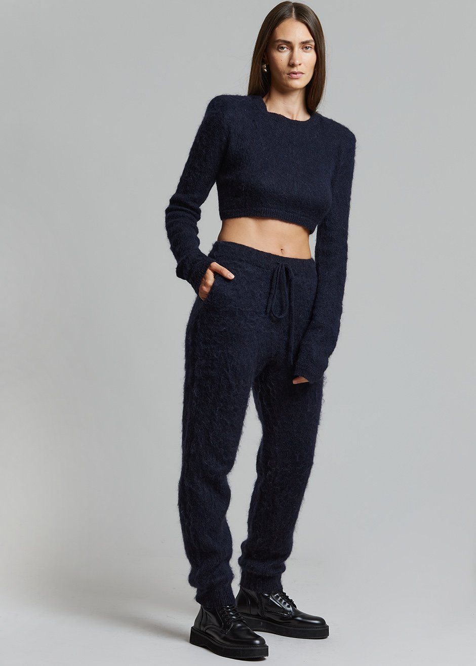 ROTATE Rhea Knit Pants - Night Sky - 7